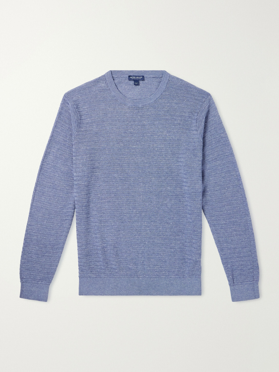 Peter Millar - Rhodes Linen and Cotton-Blend Sweater - Blue