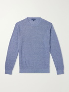 Peter Millar - Rhodes Linen and Cotton-Blend Sweater - Blue