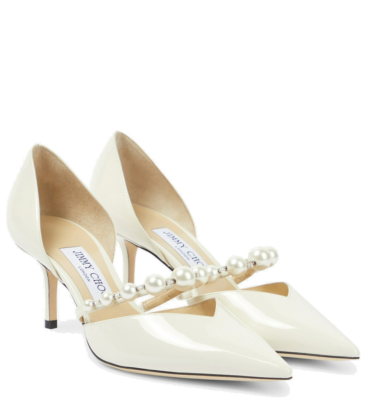 Jimmy Choo Aurelie leather pumps main image 1
