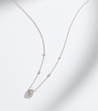 Messika Joy 18kt white gold pendant necklace with diamonds