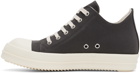 Rick Owens DRKSHDW Gray Low Sneaks Sneakers