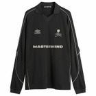 MASTERMIND WORLD Men's x Umbro Long Sleeve Game Shirt in Black
