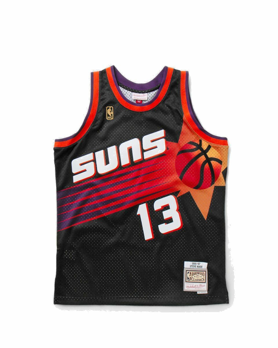 Photo: Mitchell & Ness Nba Swingman Jersey Phoenix Suns Alternate 1996 97 Steve Nash #13 Black - Mens - Jerseys