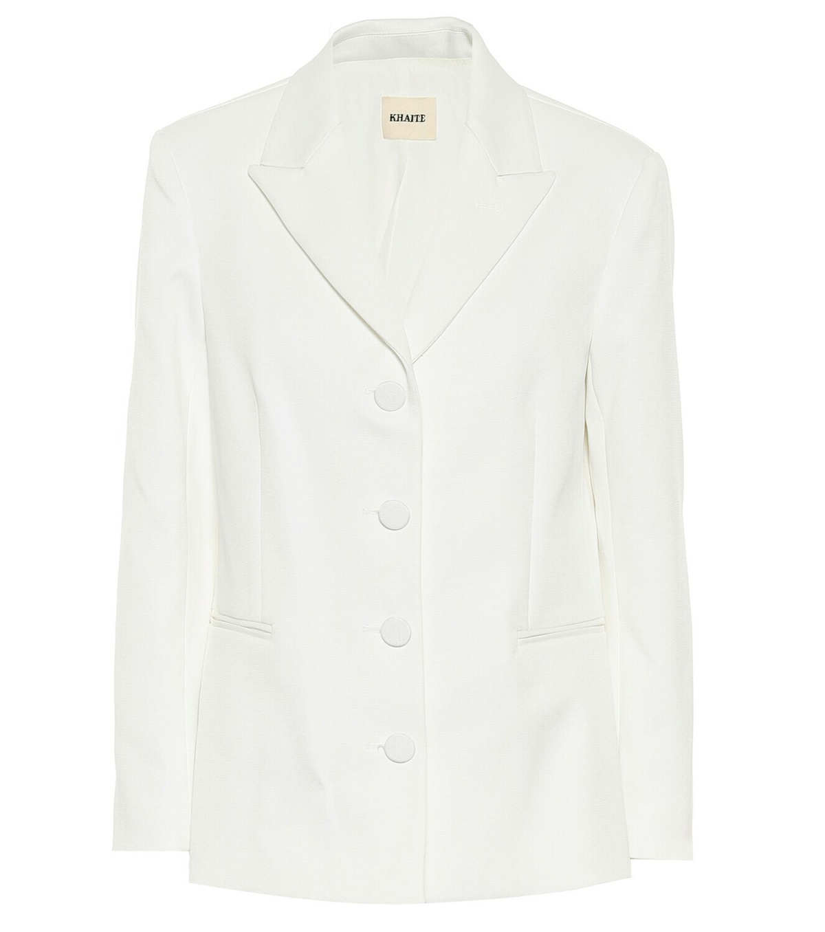 Khaite Joan Single-breasted Faille Blazer Khaite