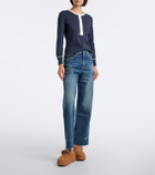 Chloé Nama leather platform mules