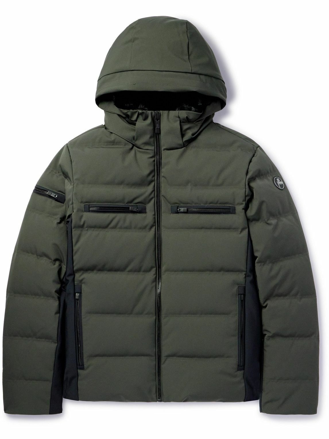 Photo: Fusalp - Berlioz Quilted Shell Down Hooded Jacket - Green
