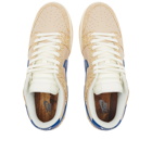 Nike Men's Dunk Low PRM Sneakers in Sesame/Blue Jay-Sail/Sanddrift