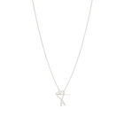 AMI Paris Men's Brass Necklace in Argent 