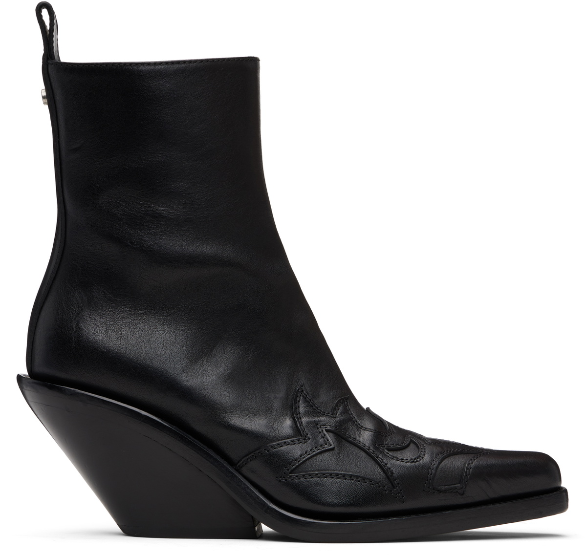 Ann Demeulemeester Black Heimo Ankle Boots