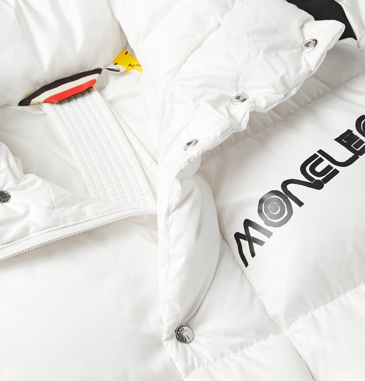 Moncler Genius - 2 Moncler 1952 Quilted Logo-Print Glossed-Shell