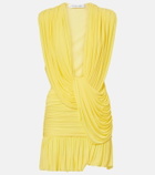 Christopher Esber Draped jersey minidress