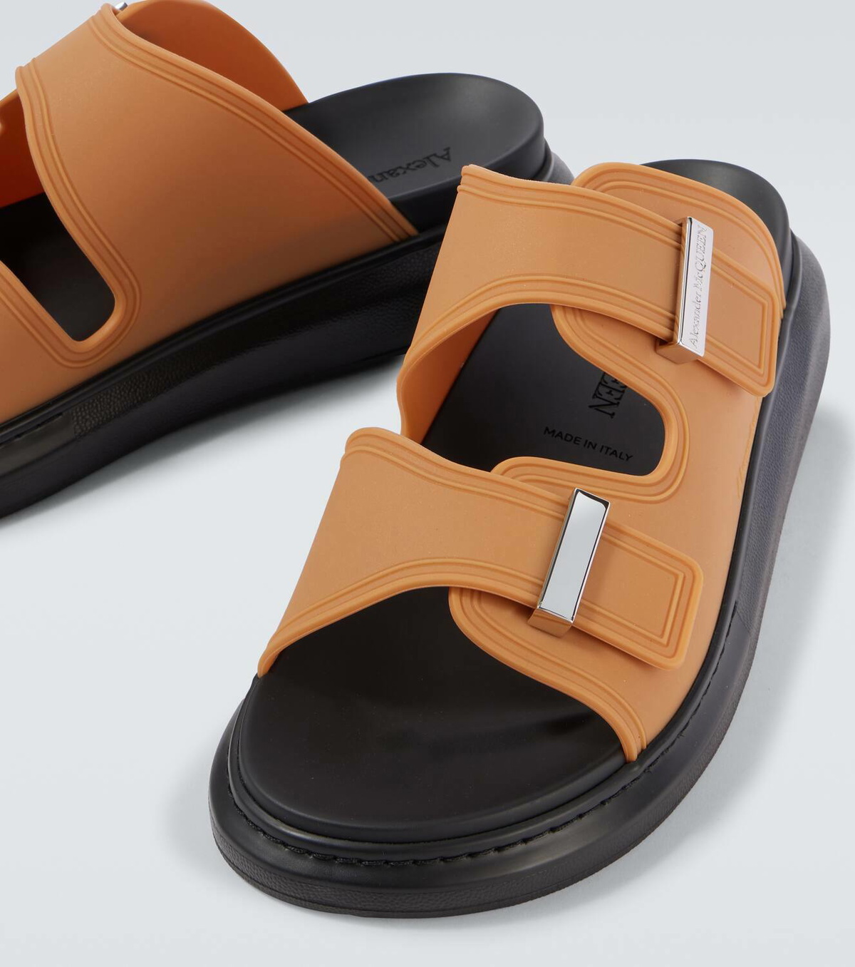 McQueen Hybrid rubber sandals