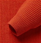 Alex Mill - Jordan Ribbed Washed-Cashmere Sweater - Red
