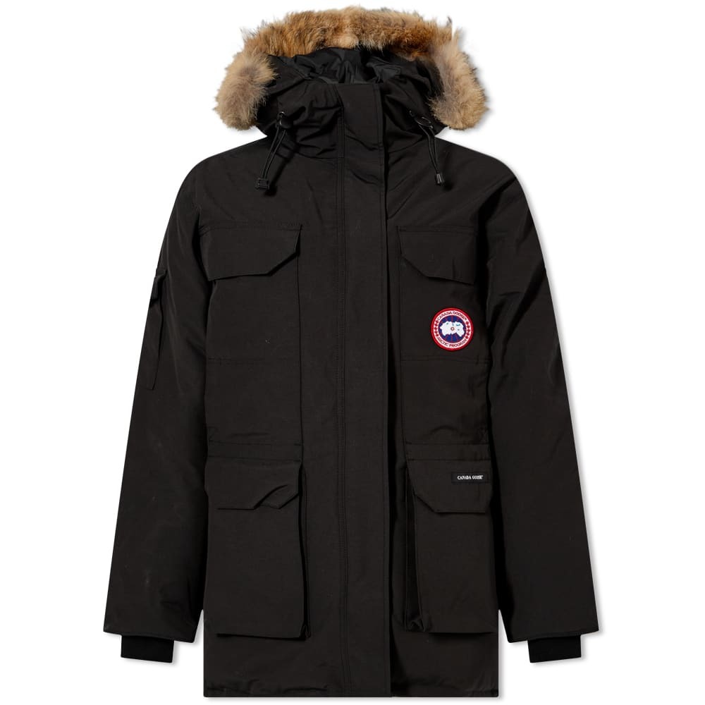 Canada Goose Women's Expedition Parka Jacket in Black Canada Goose