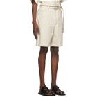 Jil Sanderand Off-White Denim Belted Shorts