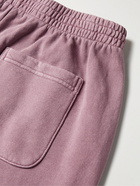 John Elliott - Interval Tapered Cotton-Jersey Sweatpants - Pink