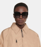 Fendi Baguette oversized sunglasses