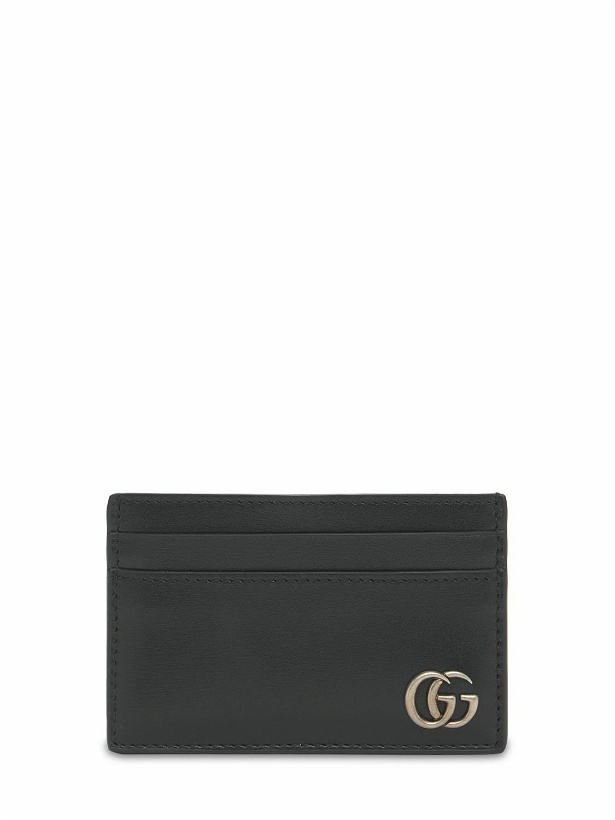 Photo: GUCCI - Gg Marmont Leather Card Holder
