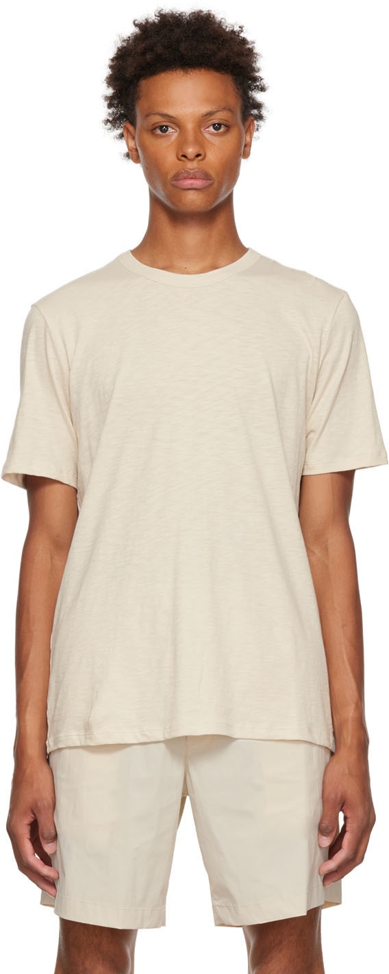 Photo: Theory Beige Essential T-Shirt