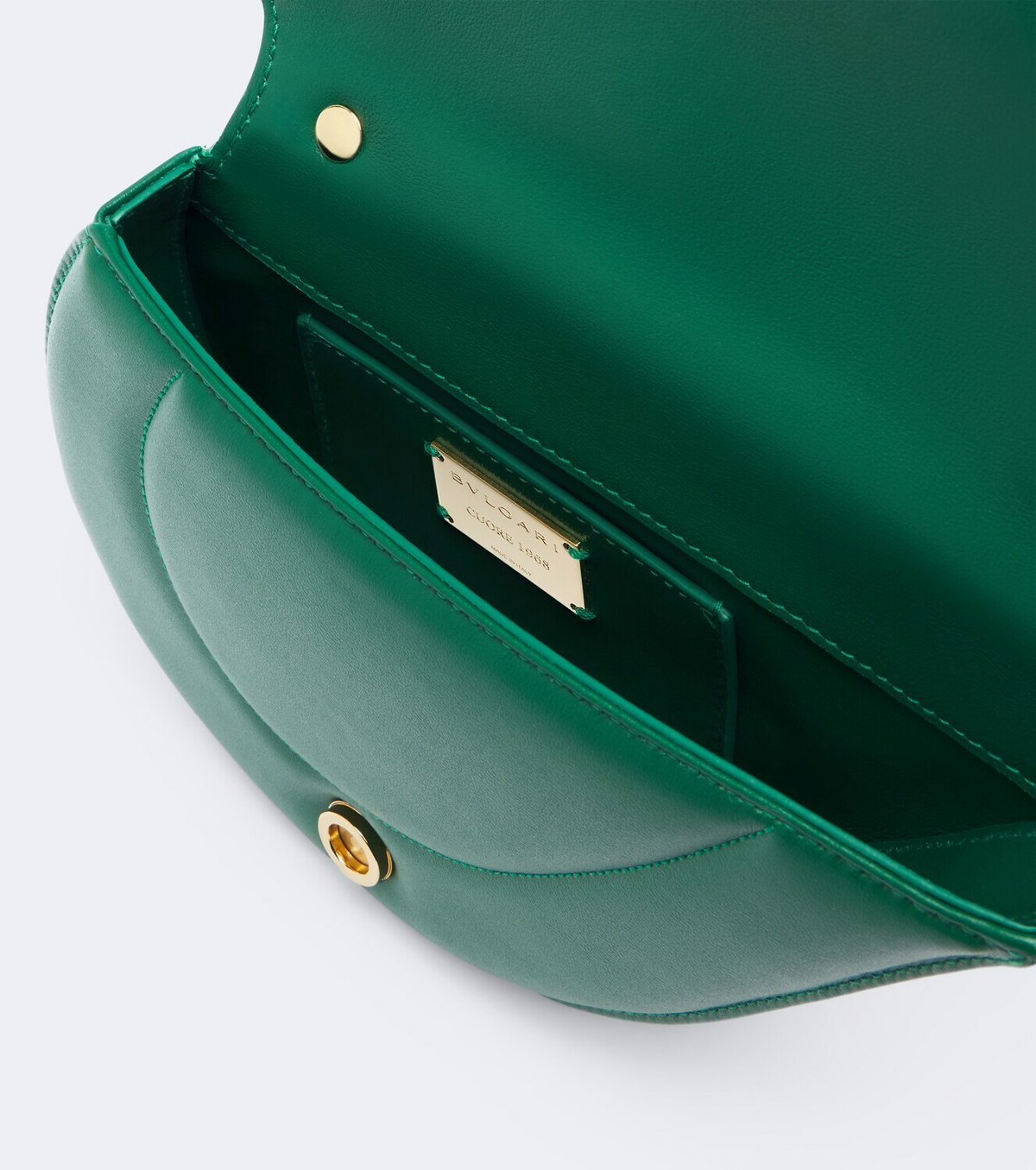 Bvlgari Serpenti Cuore 1968 leather top-handle bag