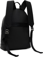 Lacoste Black Poly Canvas Backpack