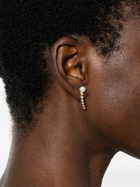 Mizuki 14K Gold Diamond And Pearl Earring