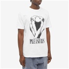 Pleasures Men's Bended T-Shirt in White