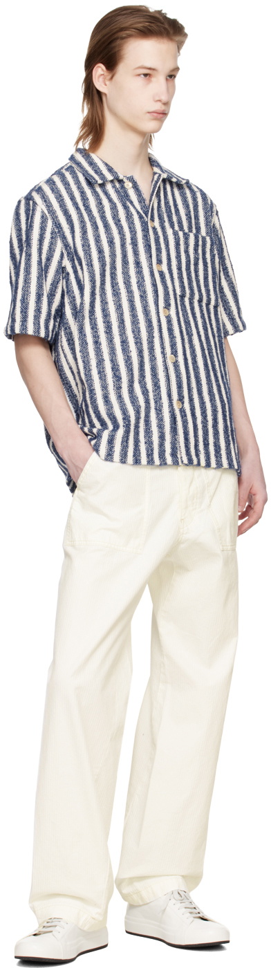 Sunflower Wide Twist Work Trousers | Black | FARFETCH JO