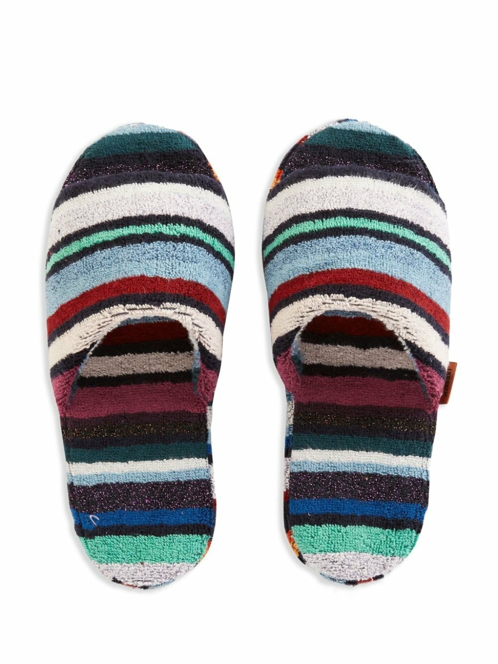 Missoni Home Multicolour Terry Cloth Chandler Slides