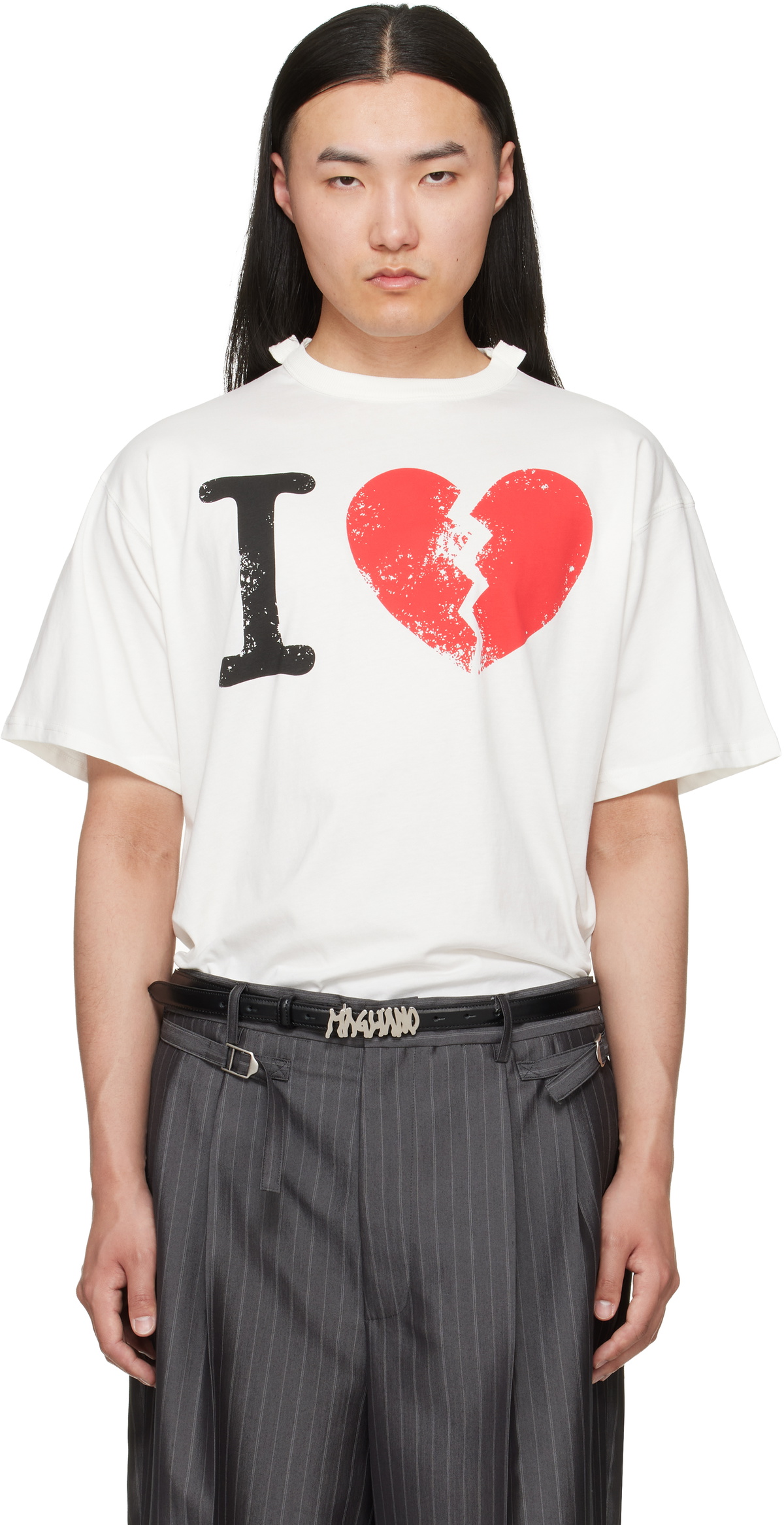 Magliano Off-White 'I Suffer' T-shirt