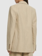 TOTEME Tailored Suit Linen Blend Jacket