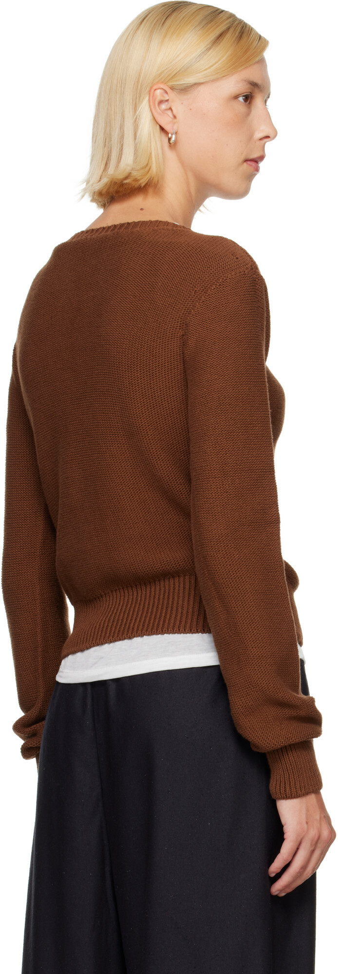 Baserange Brown Tier Sweater