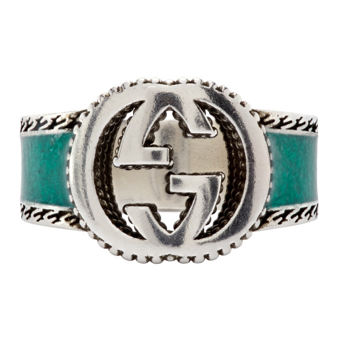 Gucci ring sale green