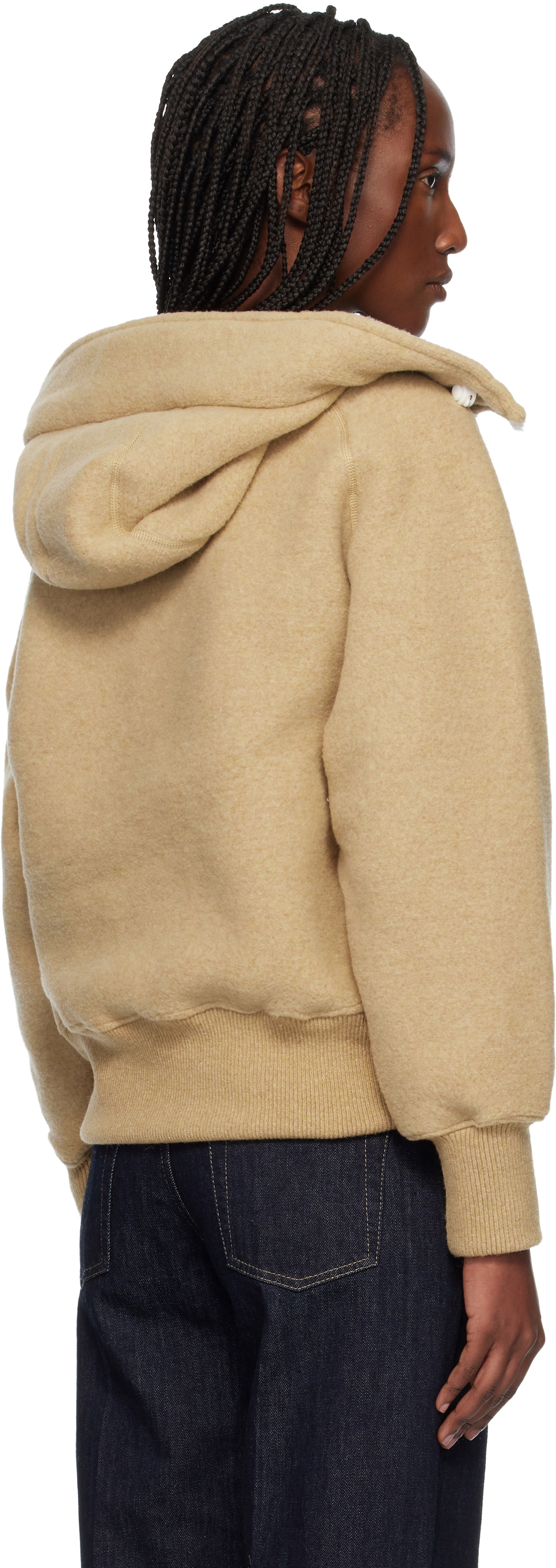 Canada Goose Beige 'White Label' Chilliwack Bomber Jacket