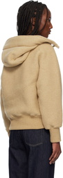 Canada Goose Beige 'White Label' Chilliwack Bomber Jacket
