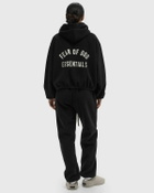Fear of God Essentials BRUSHED HOODED BOMBER Black Womens Sweatshirt