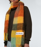 Acne Studios - Checked wool-blend scarf