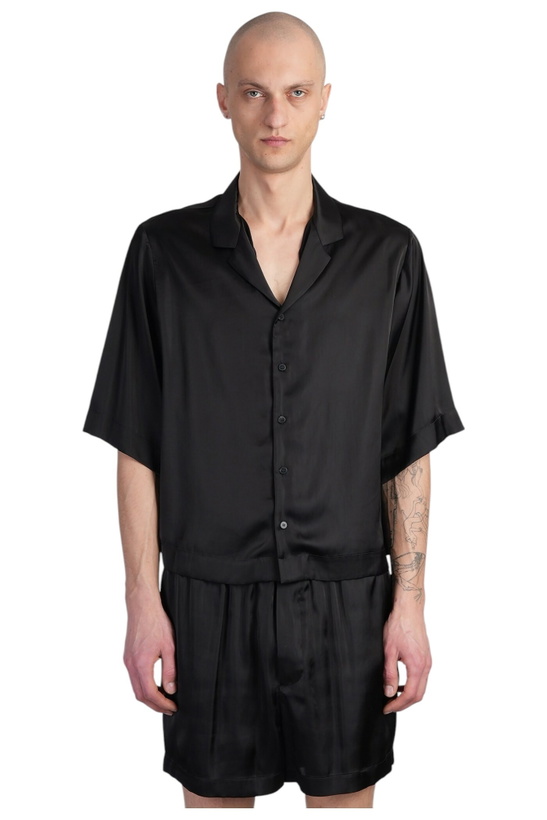 Photo: Sapio N 38 Shirt In Black Triacetate