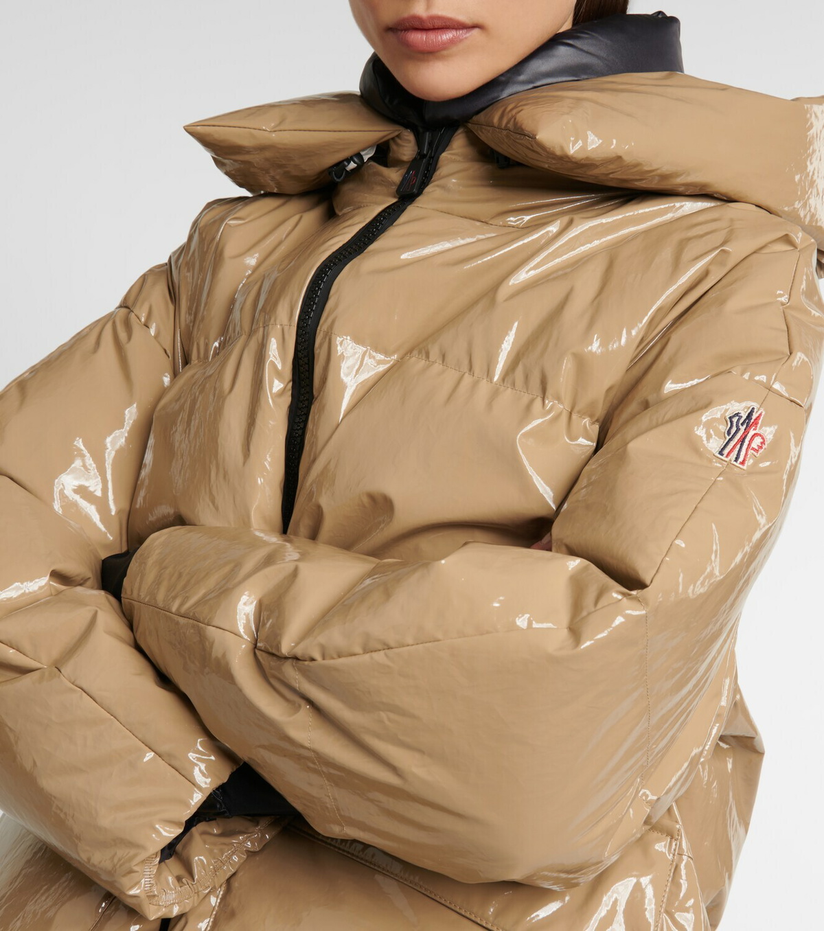 Moncler Grenoble - Tillier coated cotton down ski jacket Moncler