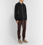 Rick Owens - Cotton-Jersey Track Jacket - Black