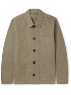 Purdey - Organic Cotton-Ripstop Chore Jacket - Neutrals