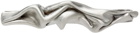 Completedworks SSENSE Exclusive Silver Crumple Tie Pin