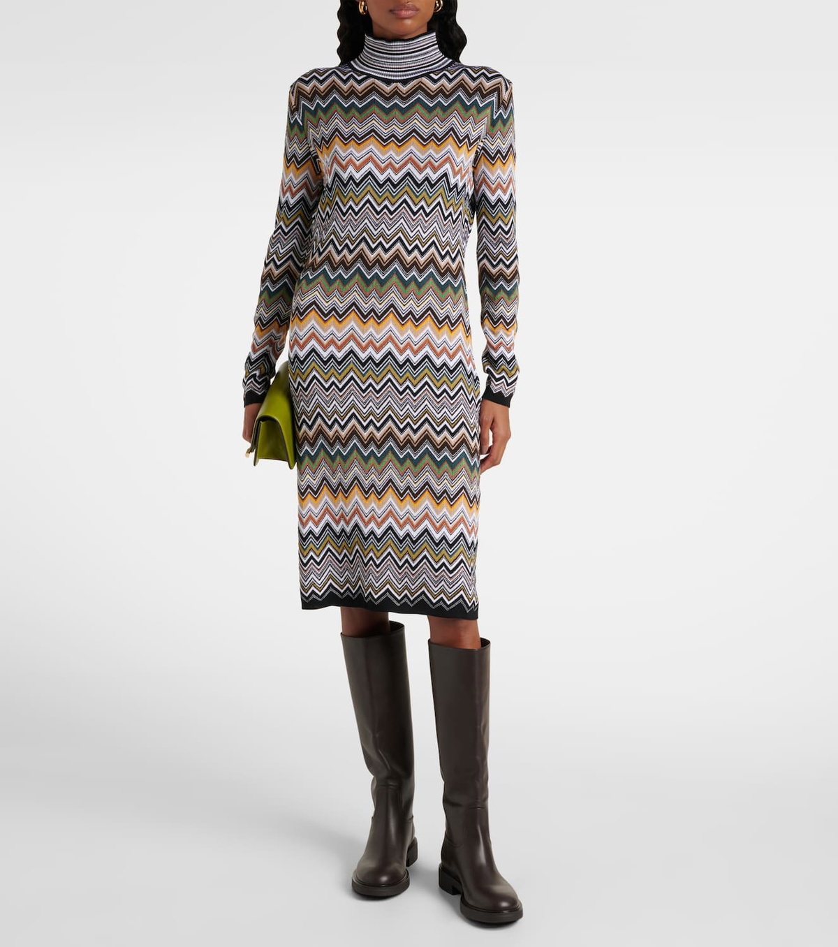 Missoni Zigzag midi dress