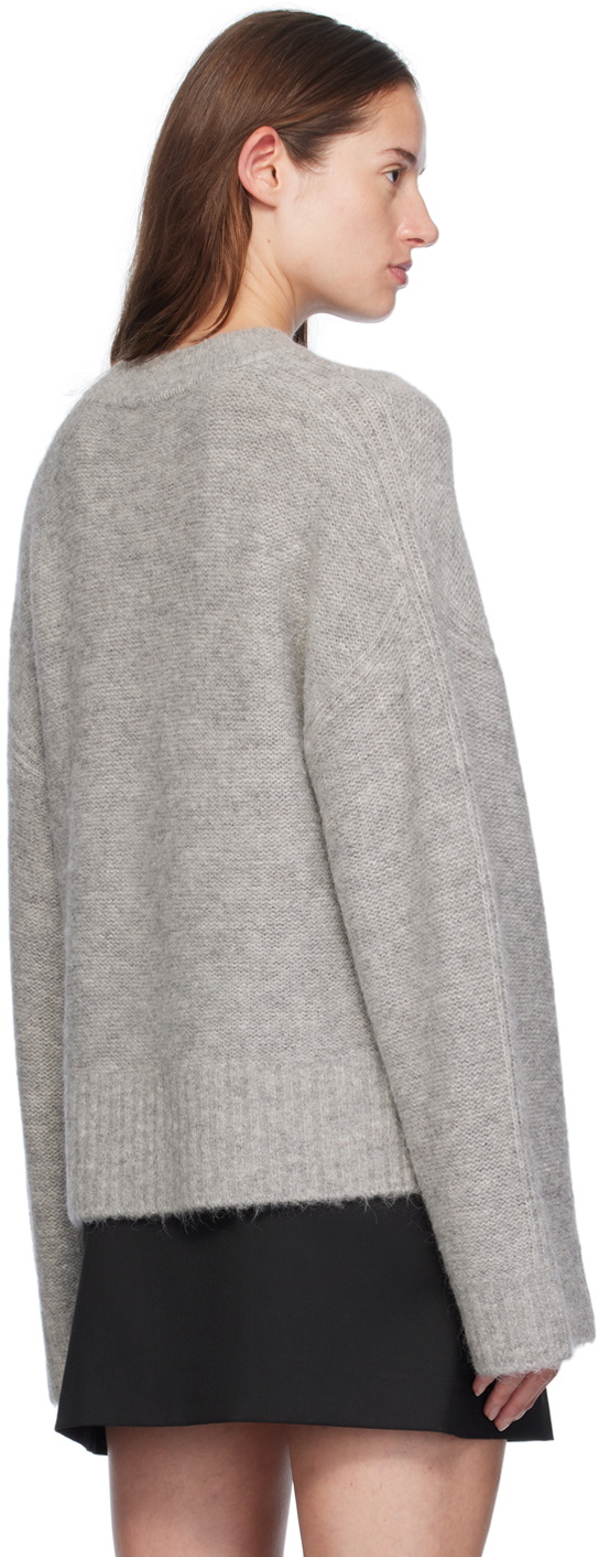 The Garment Gray Margrethe Slit Sweater