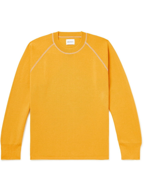 Photo: Norse Projects - Tate Cotton-Blend Sweater - Yellow