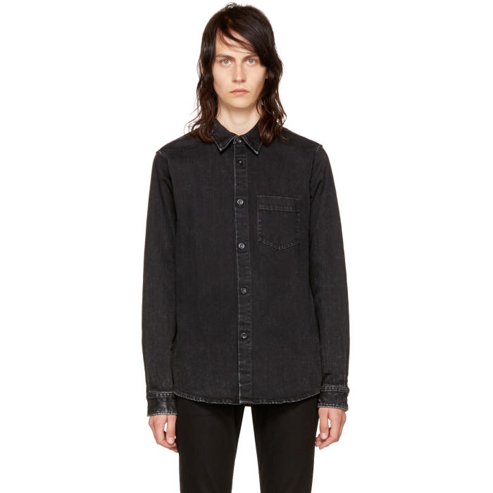 Photo: A.P.C. Black Victor Overshirt