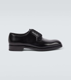 Prada Brushed leather Derby shoes