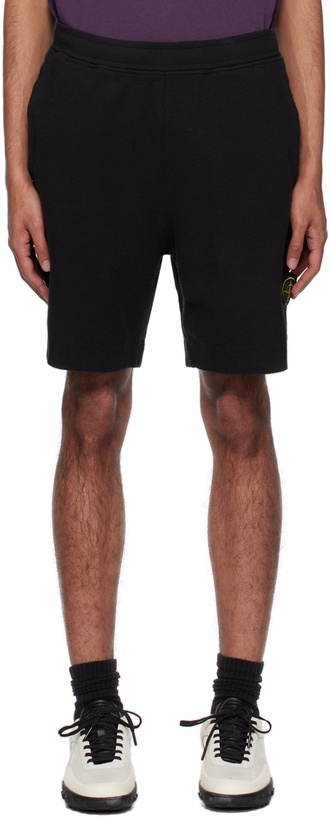 Photo: Stone Island Black Rib Bermuda Shorts