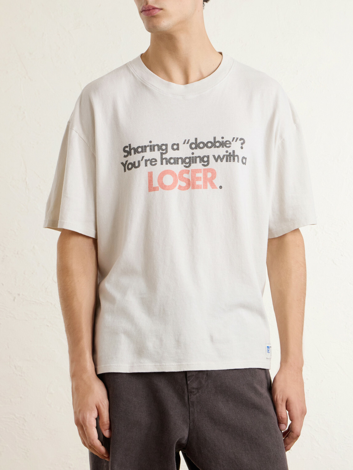 NAHMIAS - PSA Printed Cotton-Jersey T-Shirt - White