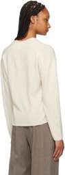 ANINE BING Off-White Athena Sweater